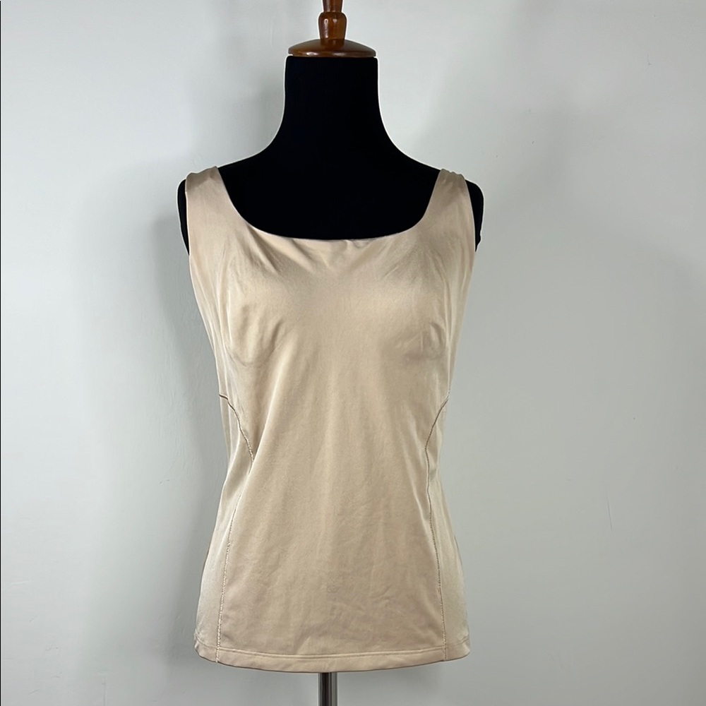 MODERN MOVEMENT Cream Women's Shapewear Top XL